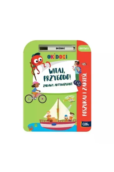 OKIDOKI Witaj Przygodo Poszukaj i zakreśl