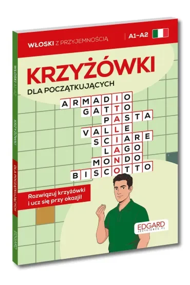 Włoski. Krzyżówki dla początkujących. Poziom A1–A2