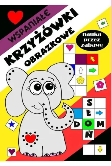 Wspaniałe krzyżówki obrazkowe dla dzieci