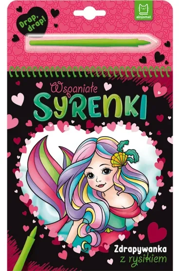 Wspaniałe syrenki. Zdrapywanka z rysikiem