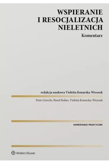 Wspieranie i resocjalizacja nieletnich. Komentarz