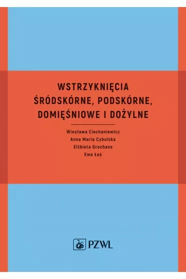 Wstrzyknięcia śródskórne, podskórne, domięśniowe i dożylne