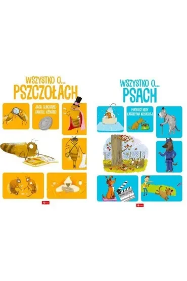 Pakiet Wszystko o...: Wszystko o pszczołach, Wszystko o psach