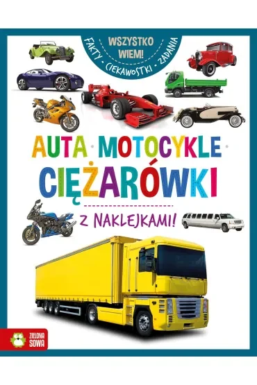 KSIAZECZKA EDUK 215X280 AUTA MOTOCYKLE NAK ZS