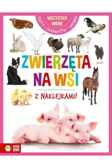 KSIAZECZKA EDUK A4 ZWIERZETA NA WSI NAKL ZS