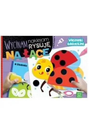 Wycinam, naklejam, rysuję. Na łące. Wycinanki edukacyjne
