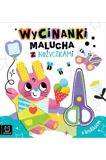 Wycinanki malucha z nożyczkami. Z królikiem