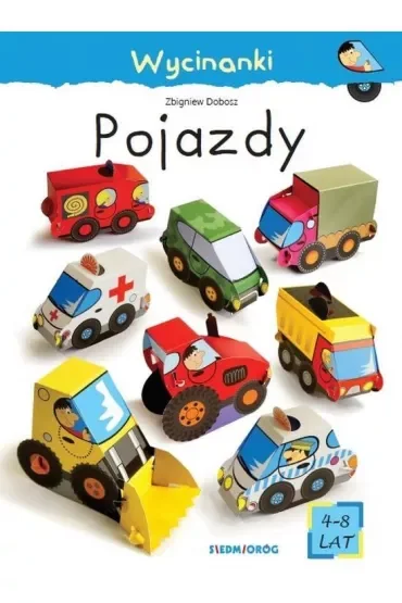 Pojazdy. Wycinanki