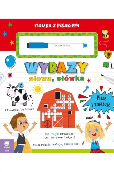 Wyrazy, słowa, słówka. Piszę i zmazuję