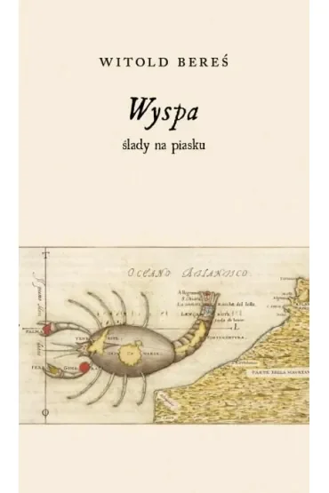 Wyspa ślady na piasku