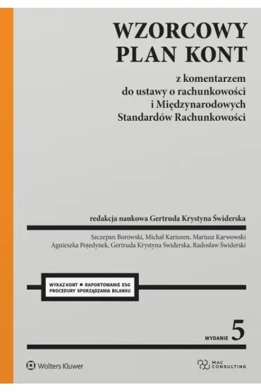 Wzorcowy Plan Kont z komentarzem