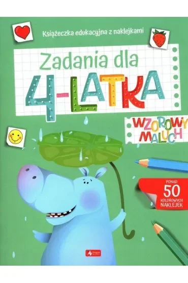 Wzorowy maluch. Zadania dla 4-latka