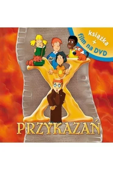 X Przykazań. Książka z filmem DVD