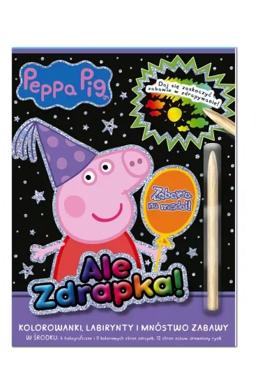 Zabawa na medal! Peppa Pig. Ale zdrapka! Część 2