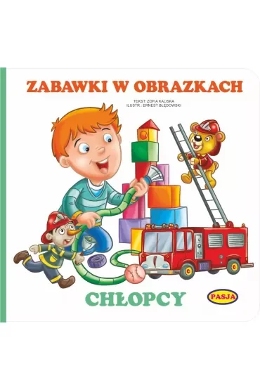 Zabawki w obrazkach chłopcy