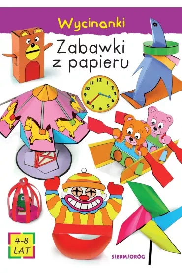 Zabawki z papieru. Wycinanki