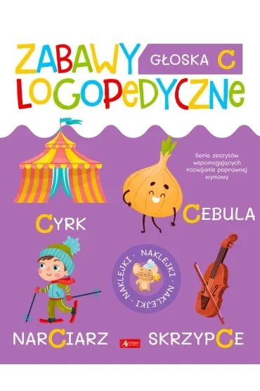 Głoska C. Zabawy logopedyczne