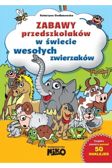 Zabawy przedszkolaków w świecie wesołych zwierzaków