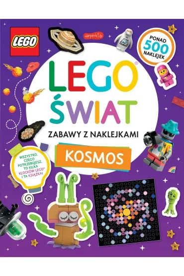 LEGO® świat. Zabawy z naklejkami. Kosmos