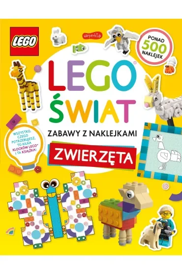 LEGO® świat. Zabawy z naklejkami. Zwierzęta