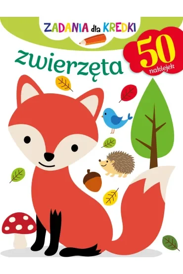 Zadania dla kredki. Zwierzęta