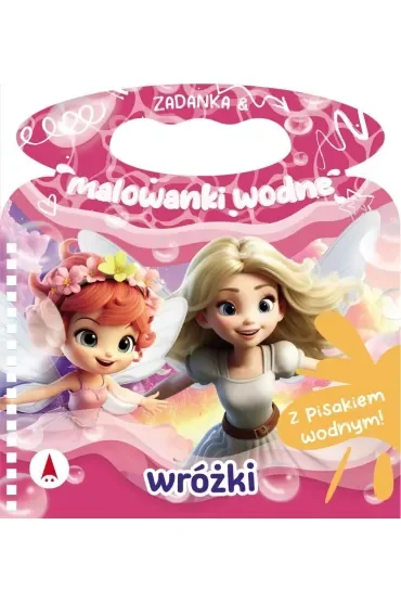 Malowanka 200X140  Zadanka & malowanki wodne. Wróżki  PISAK SKRZAT 980645