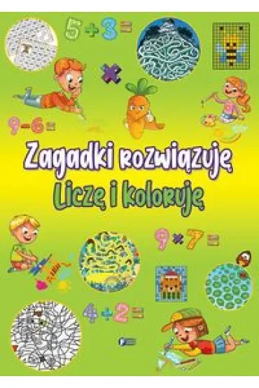 Zagadki rozwiązuje. Liczę i koloruję