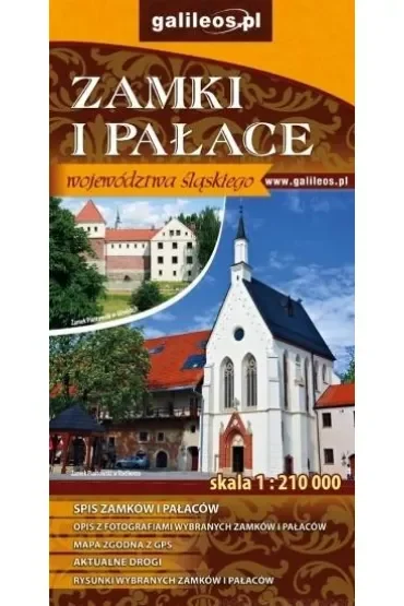Zamki i pałace województwa śląskiego 1:210 000