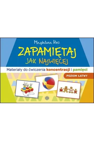 Zapamiętaj jak najwięcej Poziom łatwy Materiały do ćwiczenia koncentracji