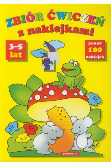 Zbiór ćwiczeń z naklejkami