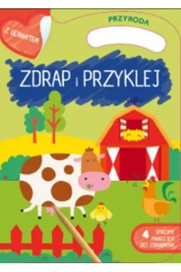 Przyroda. Zdrap i przyklej