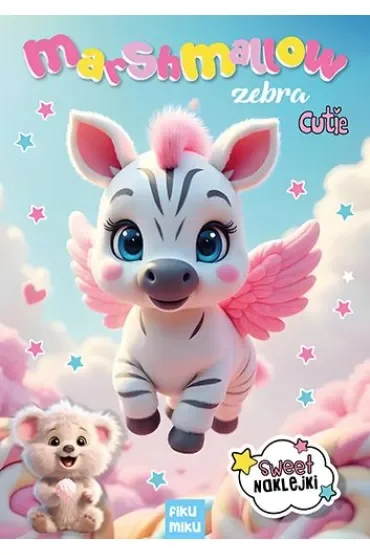 Zebra. Marshmallow