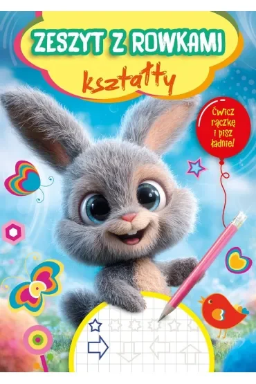 Zeszyt z rowkami. Kształty