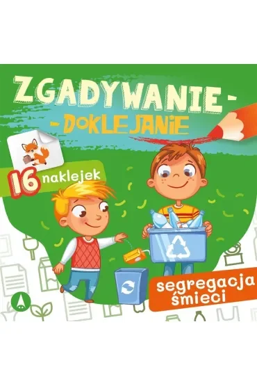 Segregacja śmieci. Zgadywanie-doklejanie