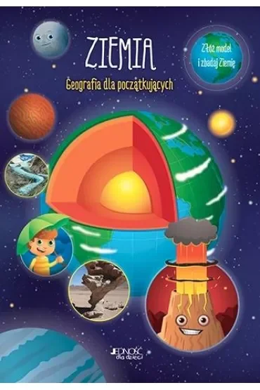 Ziemia geografia dla początkujących złóż model i zbadaj ziemię