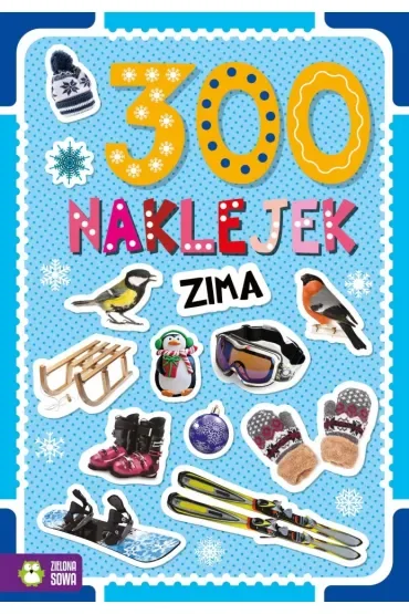 300 naklejek. Zima