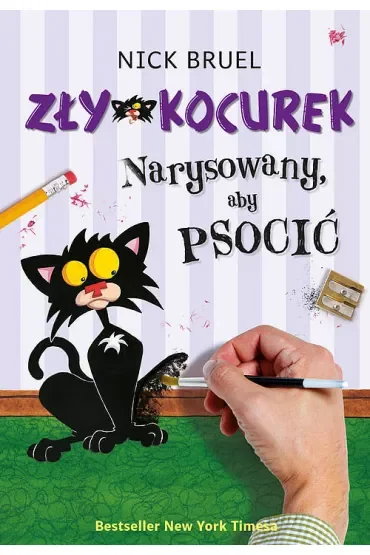 Zły Kocurek. Zły Kocurek narysowany aby psocić