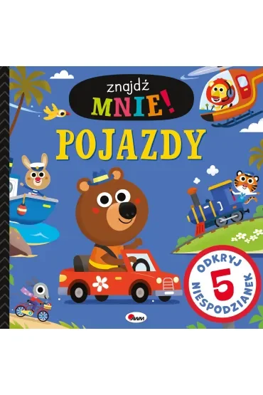 KSIAZECZKA EDUK 195X195 OPR TW ZNAJDZ POJAZD AWM
