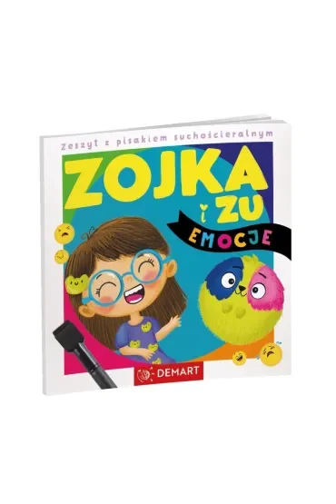 Zojka i Zu. eMOCje. Zeszyt z pisakiem suchościeralnym