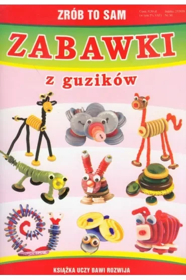 Zrób to sam. Zabawki z guzików LITERAT