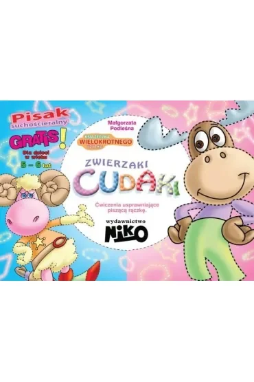 Zwierzaki cudaki. Ćwiczenia usprawniające piszącą rączkę