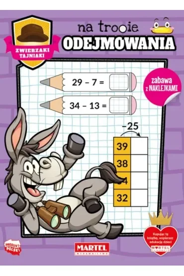 Zwierzaki tajniaki. Na tropie odejmowania