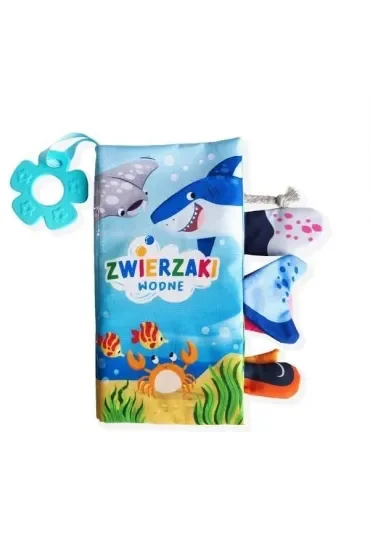 Książeczka sensoryczna 116X220  Zwierzaki wodne SKRZAT 980782