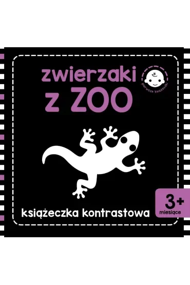 Zwierzaki z zoo. Książeczka kontrastowa