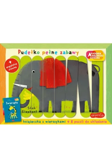 Zwierzęta. Akademia Mądrego Dziecka. Pudełko pełne zabawy