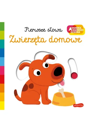 Zwierzęta domowe. Akademia Mądrego Dziecka. Pierwsze słowa