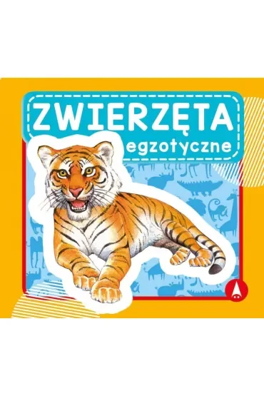 Książeczka 100x90 harmonijka Zwierzęta egzotyczne SKRZAT 075939 SK