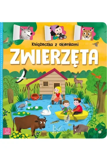 Zwierzęta. Książeczka z okienkami