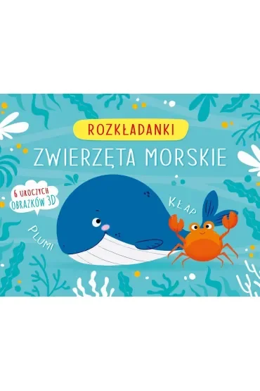 Zwierzęta morskie. Rozkładanki