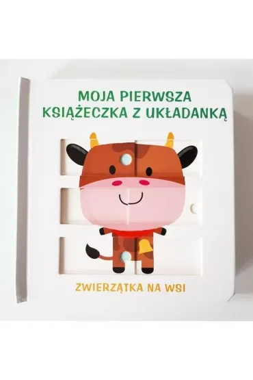 Zwierzęta na wsi. Moja książeczka z układanką